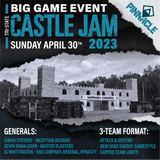 TICKET: Pinnacle Castle Jam Big Game Ticket Sunday April 30th